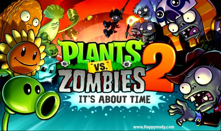 Plants Vs Zombies 2 Mod APK